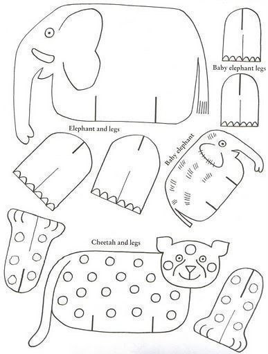 Объемные поделки “животные” Объемные поделки “животные”