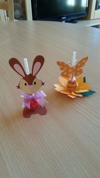 Поделки с чупа-чупсами Поделки с чупа-чупсами