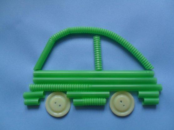 Аппликация из трубочек Аппликация из трубочек