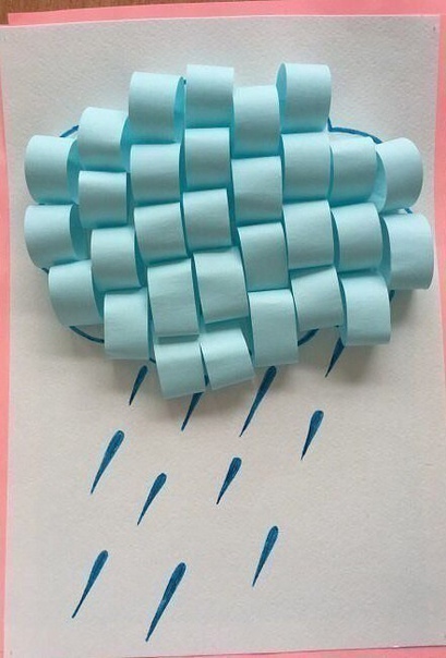 Бумажные аппликации из полосок Бумажные аппликации из полосок