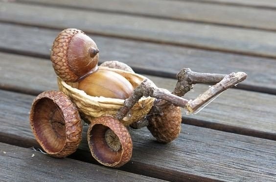Поделки, идеи с жёлудями