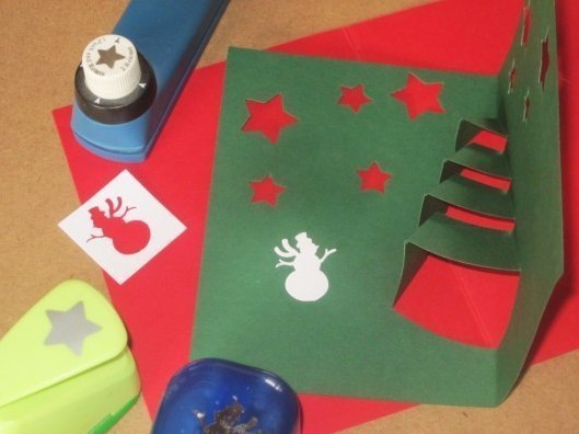Новогодняя открытка своими руками Новогодняя открытка своими руками