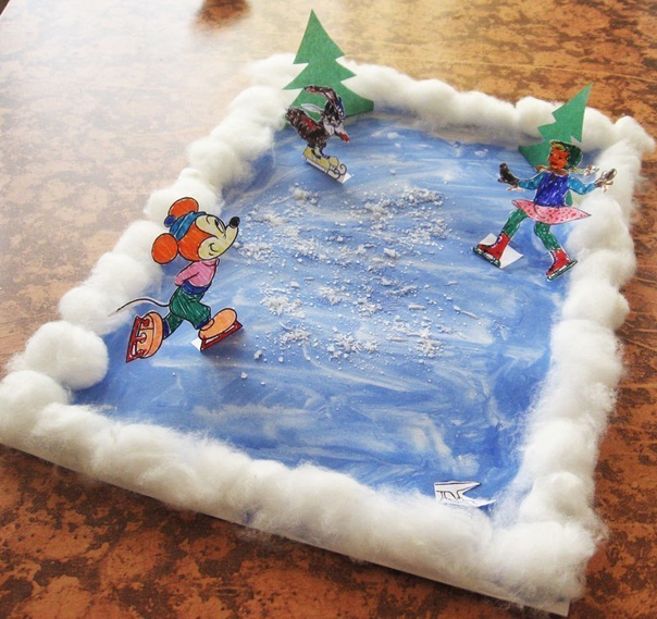 Поделка «каток» Поделка «каток»