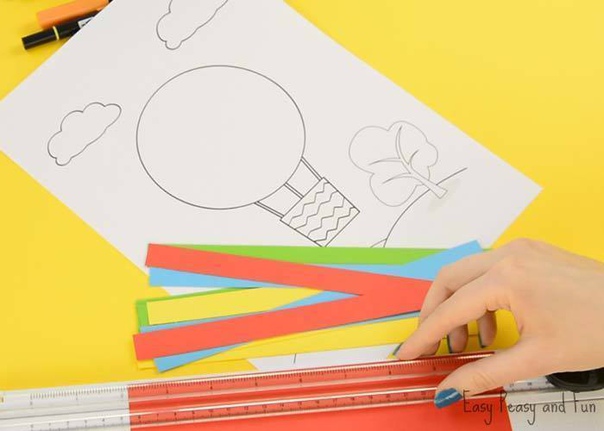 Воздушный шар из бумаги Воздушный шар из бумаги