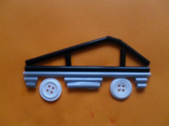 Аппликация из трубочек Аппликация из трубочек