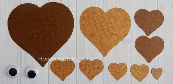 Творческое занятие для малышей "аппликация из сердечек"