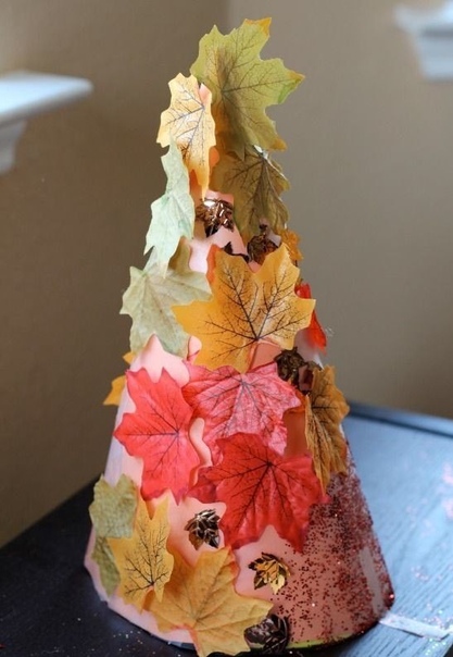 Поделка. ✂✏осеннее дерево