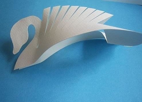 Поделка "лебеди" Поделка "лебеди"