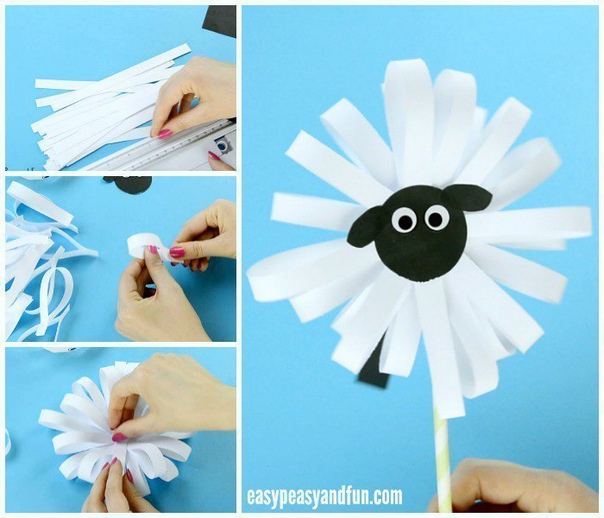 Поделки из бумажных полосок