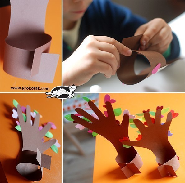 Дерево-ладошка Дерево-ладошка