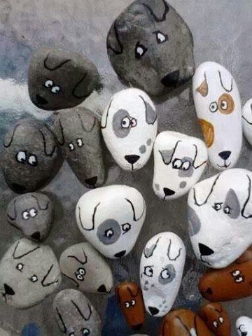 Поделки из камешков Поделки из камешков