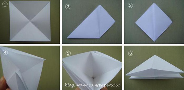 Елочки из бумаги. мастер-класс