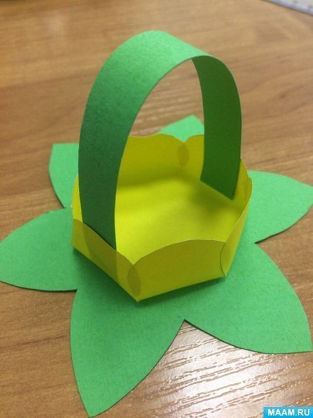 Корзинка с цветочком Корзинка с цветочком