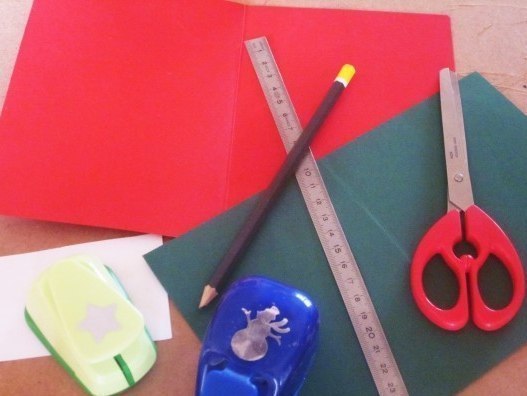 Новогодняя открытка своими руками Новогодняя открытка своими руками