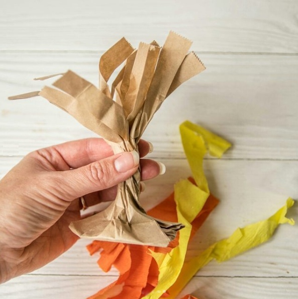 Осенние поделки из бумаги.&nbsp;