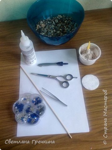 Ёлочка из бумаги. мастер-класс