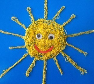 Аппликации из ниток Аппликации из ниток