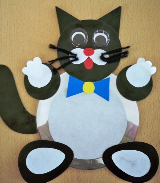 Поделки из cd-дисков Поделки из cd-дисков