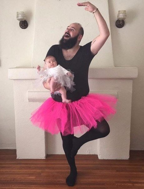 Нереально крутой папа, который делает прекрасные фотографии со своей маленькой дочкой