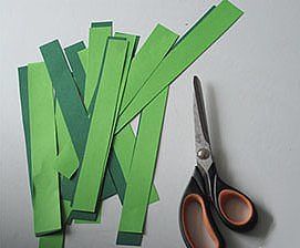 Новогодний венок из бумаги Новогодний венок из бумаги