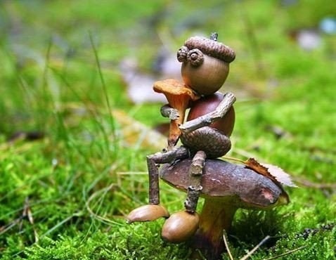 Поделки, идеи с жёлудями