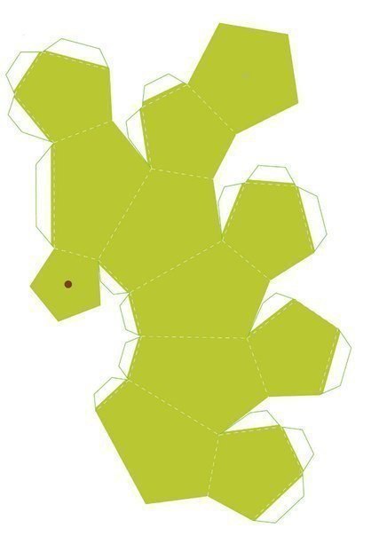 Забавные объёмные поделки из бумаги: сочные фрукты.