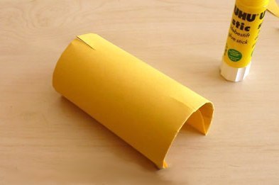 Курочка из картонного рулончика Курочка из картонного рулончика