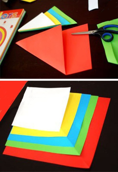 Кошки-матрёшки из бумаги