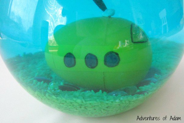 Подводная лодка из пластикового яйца своими руками 