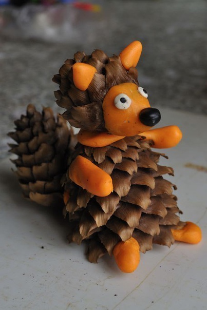 Поделки из шишек Поделки из шишек