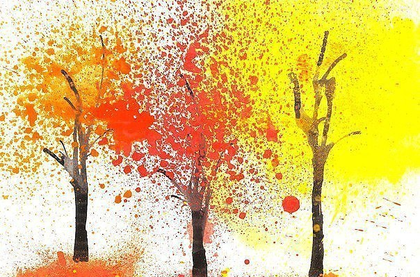 Нетрадиционные техники рисования. рисуем зубной щеткой