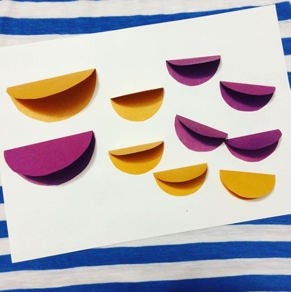 Летняя аппликация Летняя аппликация