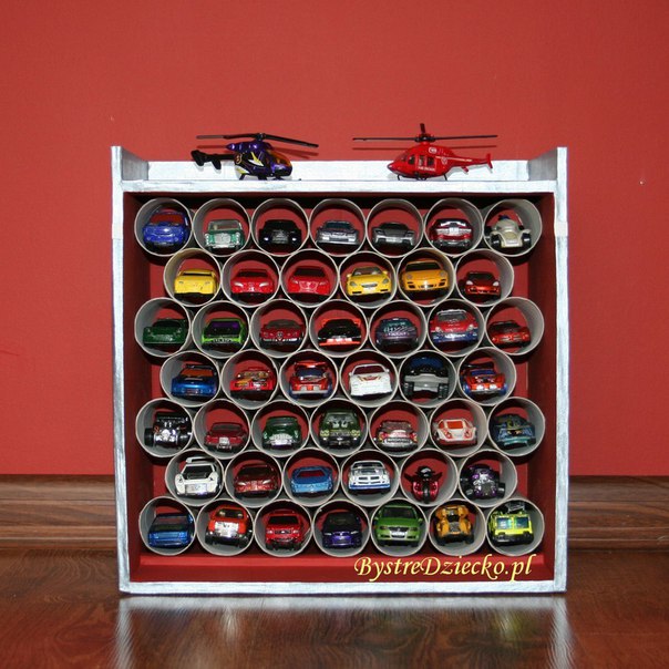 Гараж для машинок из картона своими руками Гараж для машинок из картона своими руками