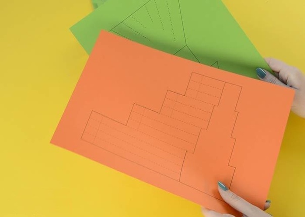 &nbsp;поделки. объемная морковка.