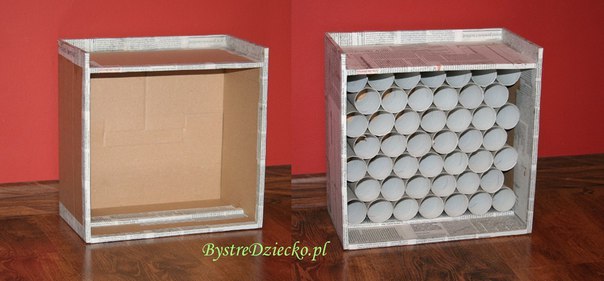 Гараж для машинок из картона своими руками Гараж для машинок из картона своими руками