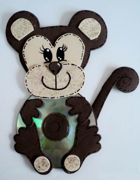 Поделки из cd дисков Поделки из cd дисков