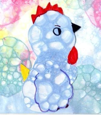 Рисуем мыльными пузырями Рисуем мыльными пузырями