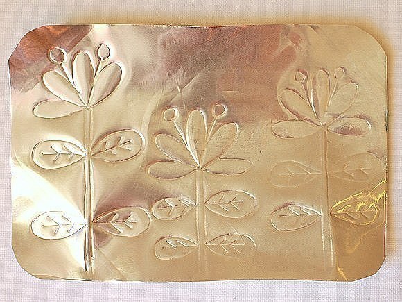 Рисование на фольге Рисование на фольге