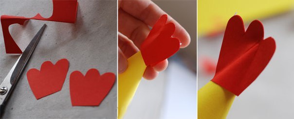 Курочки из цветной бумаги. Курочки из цветной бумаги.