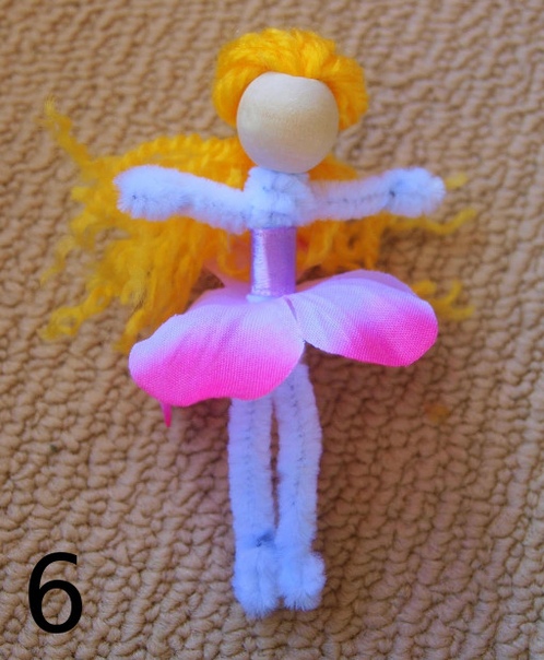 Лесная фея из синельной проволоки Лесная фея из синельной проволоки