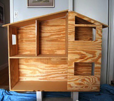 Кукольный домик из дерева своими руками Кукольный домик из дерева своими руками