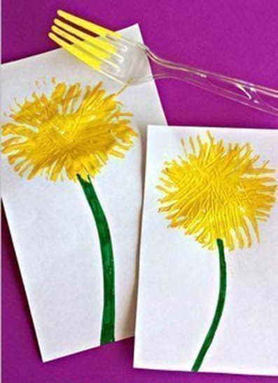 Рисуем вилкой Рисуем вилкой