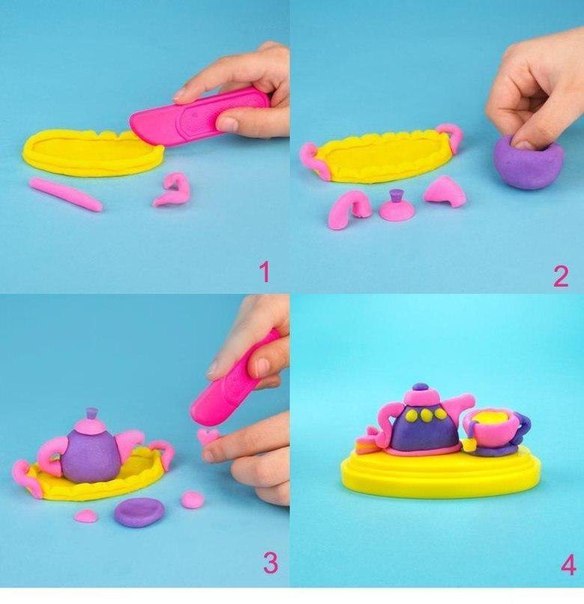 Уроки лепки