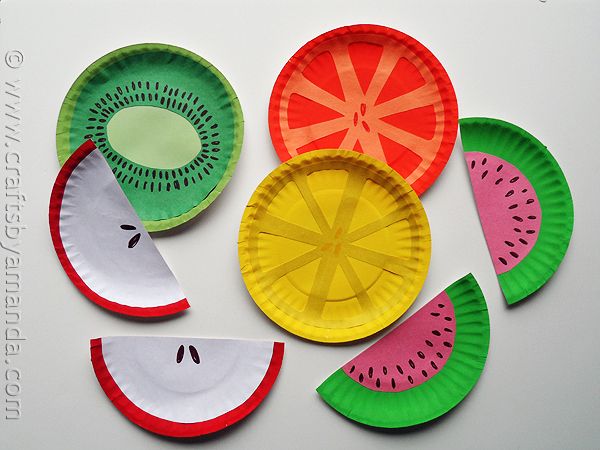 Идеи детских поделок из одноразовых тарелок