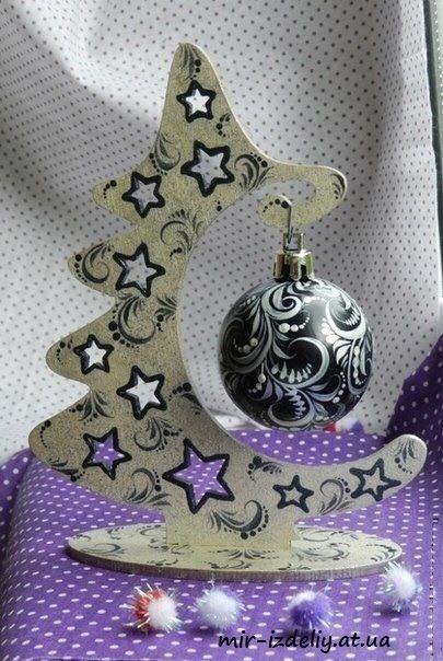 Оригинальная идея для новогоднего декора Оригинальная идея для новогоднего декора