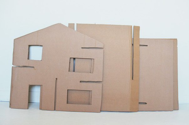 Кукольный домик из картона