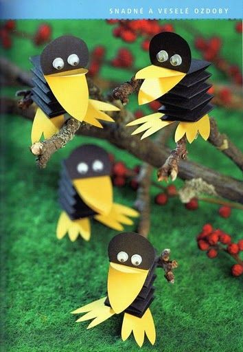 Поделки из бумажных полосок сложенных гармошкой Поделки из бумажных полосок сложенных гармошкой