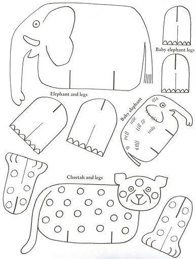 Объемные поделки “животные” Объемные поделки “животные”