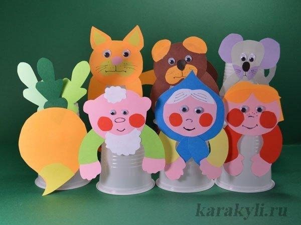 Поделки с детьми из бумажных стаканчиков Поделки с детьми из бумажных стаканчиков