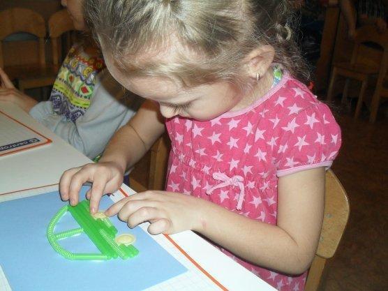 Аппликация из трубочек Аппликация из трубочек